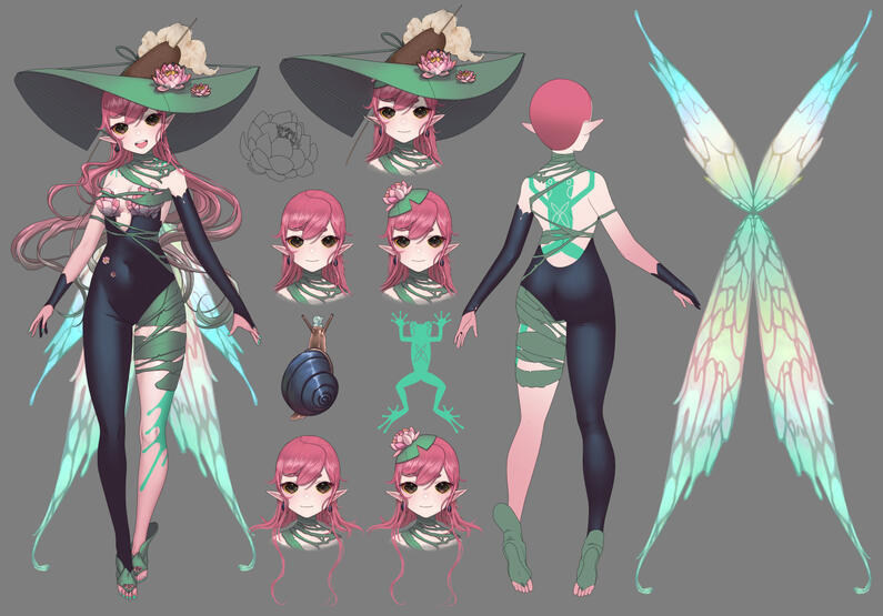 Old Froggy Design Concept Work