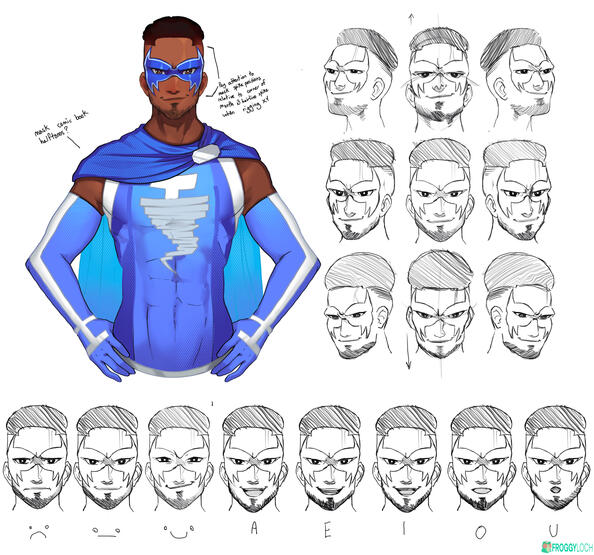 GoGoTornado Concept Work for Waist-Up